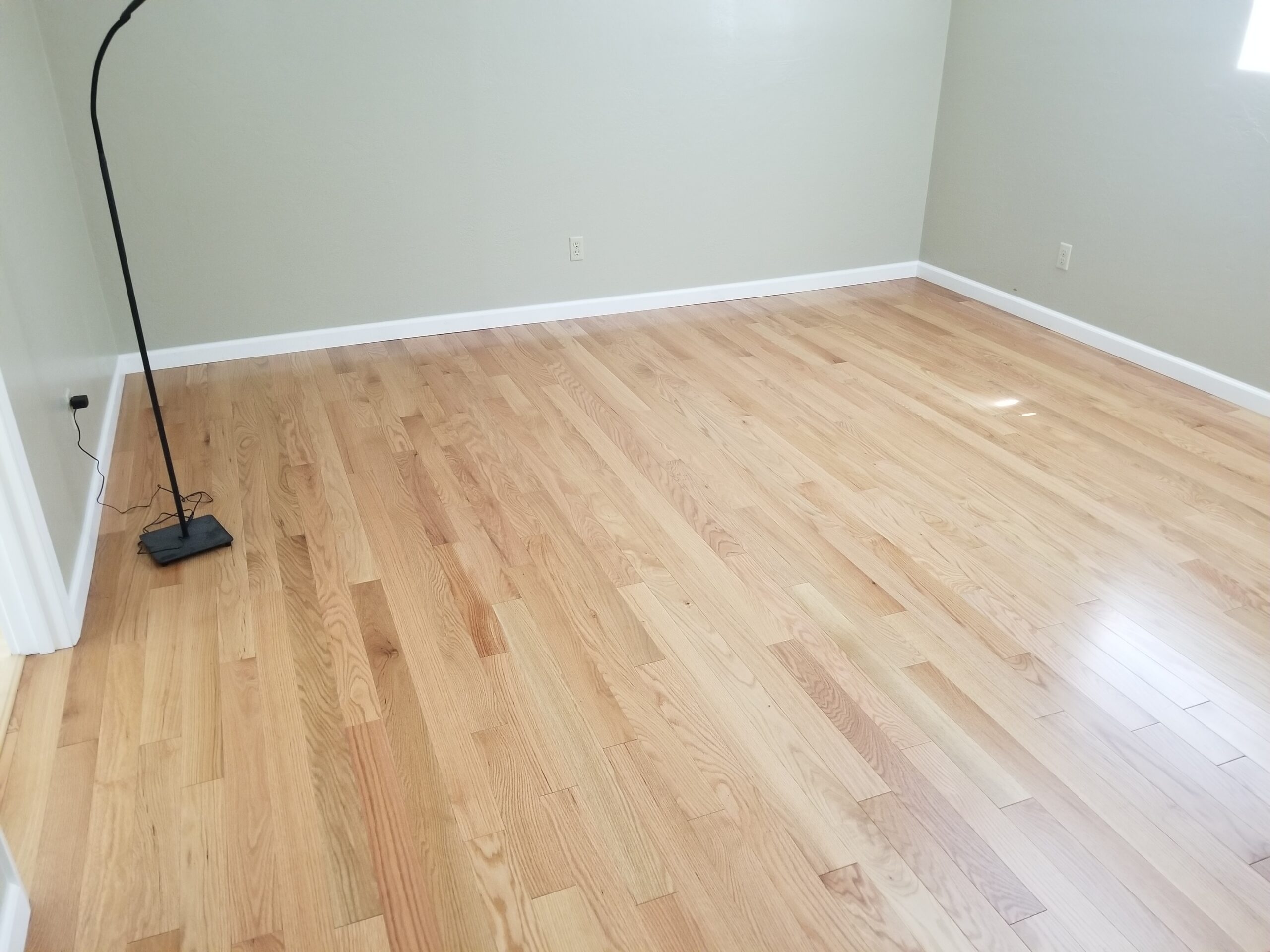 Sunnyvale residential: installed red oak flooring to  master bedroom, 250 square feet.  