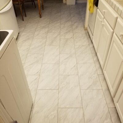 Cupertino - Install LVT (luxury vinyl tile) to kitchenette.  